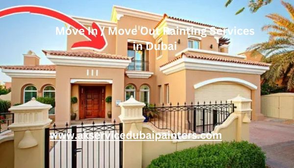 Move In / Move Out Painting Services in Dubai